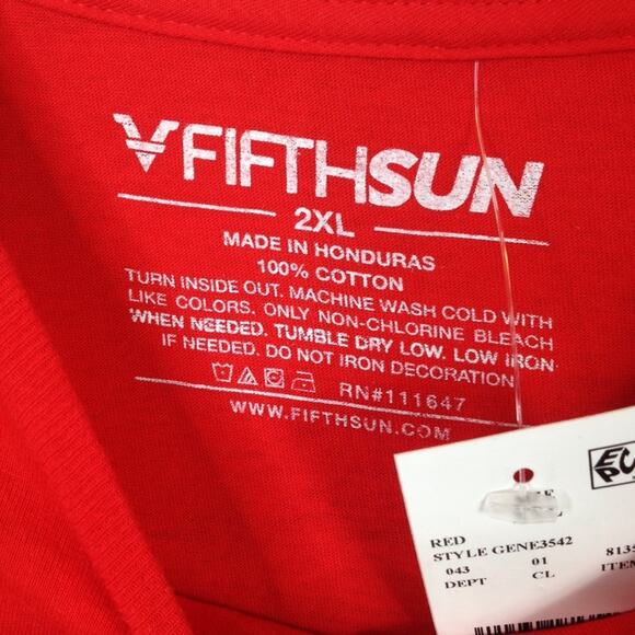 Fifth Sun I'll Be Gnome For Christmas Holiday T-Shirt 2X NWT - Picture 4 of 5